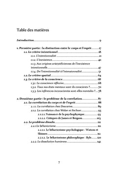 Le corps et l'esprit