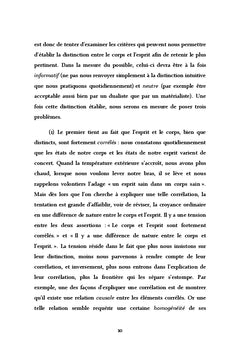 Le corps et l'esprit
