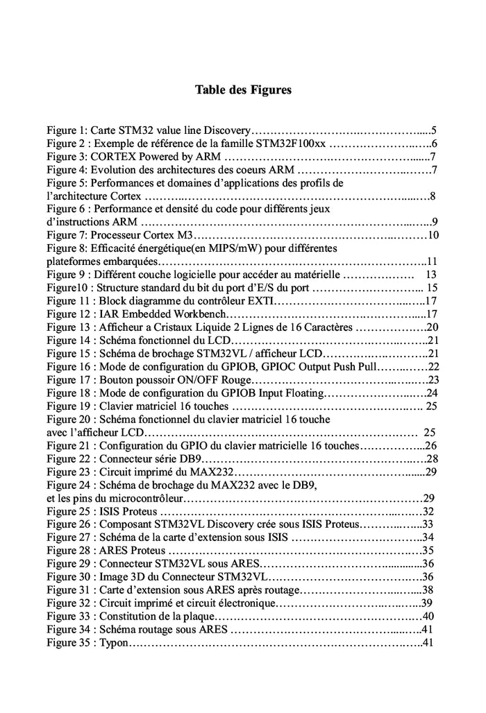 Conception d'un circuit d'interfaçage basé sur STM32