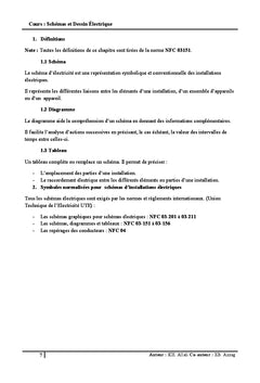 Schémas et dessin électrique