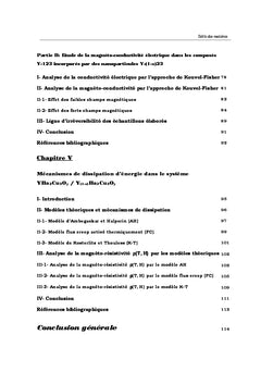 Supraconducteurs A haute temperature critique YBa2Cu3Oy/ Y1-xBa2Cu3Oy