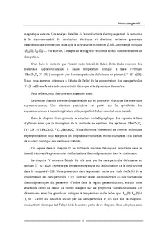 Supraconducteurs A haute temperature critique YBa2Cu3Oy/ Y1-xBa2Cu3Oy