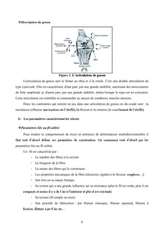 Modélisation du phénomène de pochage sur supports tricotés