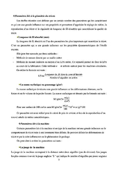 Modélisation du phénomène de pochage sur supports tricotés