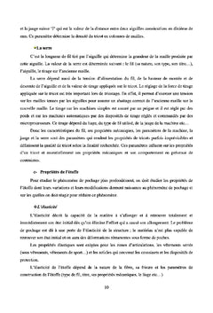 Modélisation du phénomène de pochage sur supports tricotés