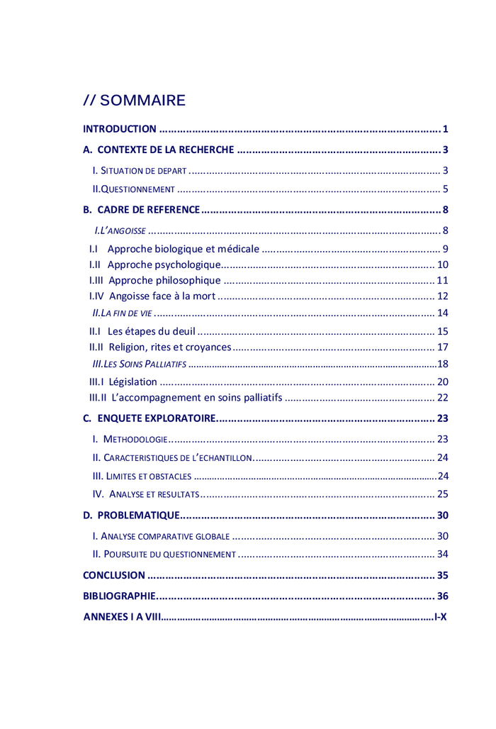 L'angoisse des patients en fin de vie en soins palliatifs