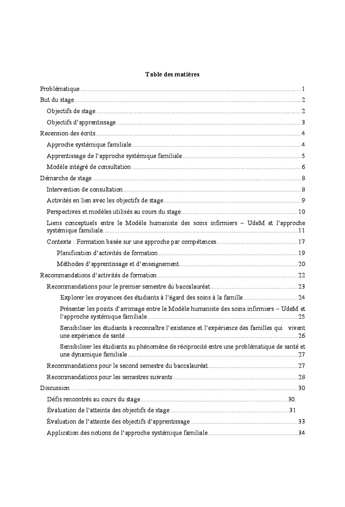 L'apprentissage de l'approche systémique familiale