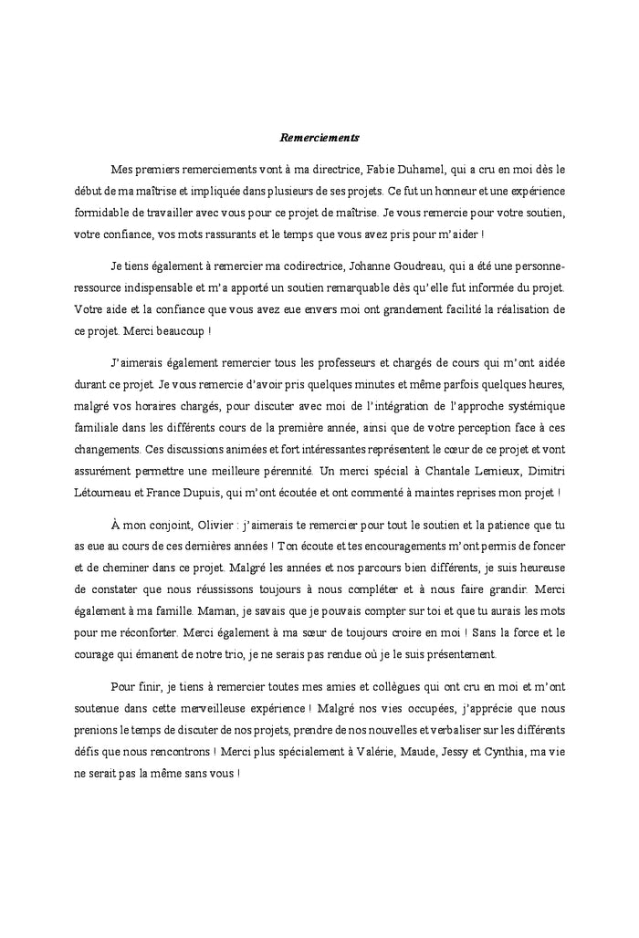 L'apprentissage de l'approche systémique familiale