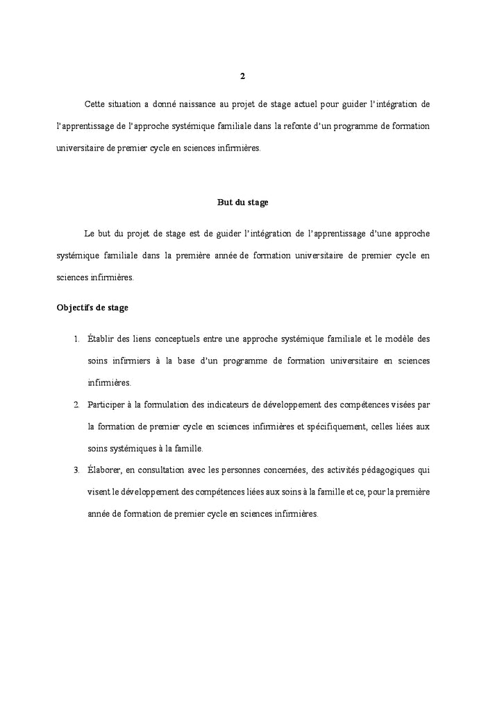 L'apprentissage de l'approche systémique familiale