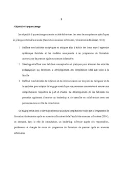 L'apprentissage de l'approche systémique familiale