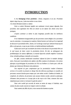Les politiques penales de la prostitution