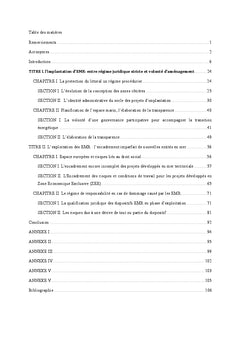 Implantation et exploitation des energies marines renouvelables