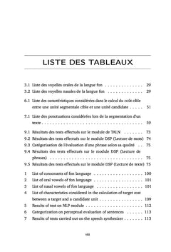 Réalisation d'un système de synthèse vocale de la langue Fon