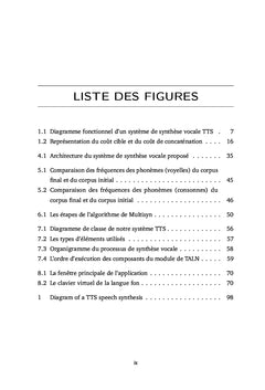Réalisation d'un système de synthèse vocale de la langue Fon