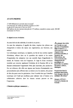 Réseau Social d'Entreprise, outil stratégique pour la Fonction RH ?
