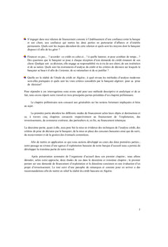 Les Principes et Modalités du Financement Bancaire