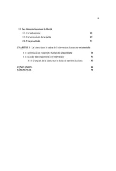 La liberté: un choix volontaire et responsable