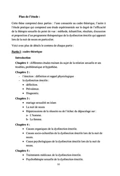 Dysfonction erectile lors de la nuit de noces