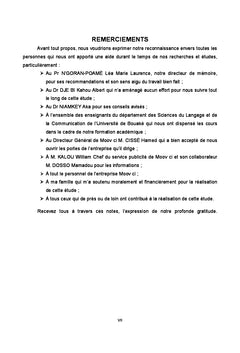 Communication pour l'usage des services 3G de la téléphonie mobile