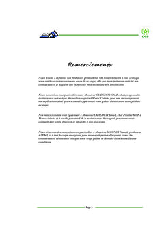 Etude et amélioration de la fiabilité d'un atelier MCP