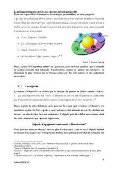 Le Pilotage Strategique a travers des tableaux de bords prospectifs
