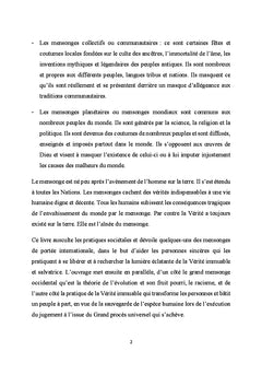 La tragédie de l'humanité aveuglée par le mensonge