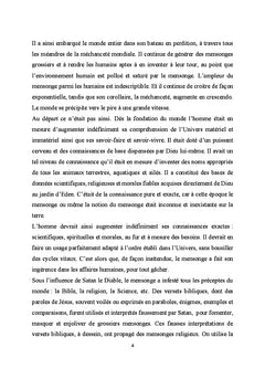 La tragédie de l'humanité aveuglée par le mensonge