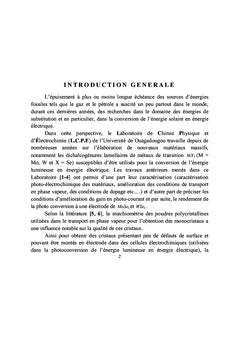 Stoechiometrie des dichalcogenures des metaux de transition MoSe2, WSe2