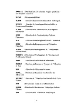 Histoire des politiques éducatives dans l'éducation de base au Burkina