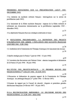 La France et la prolifération nucléaire (1945 - 1950)