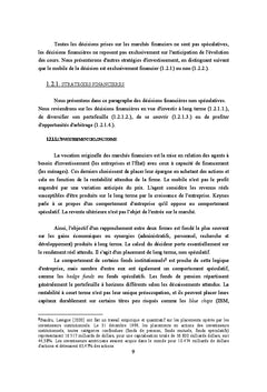 La rationalite cognitive du speculateur