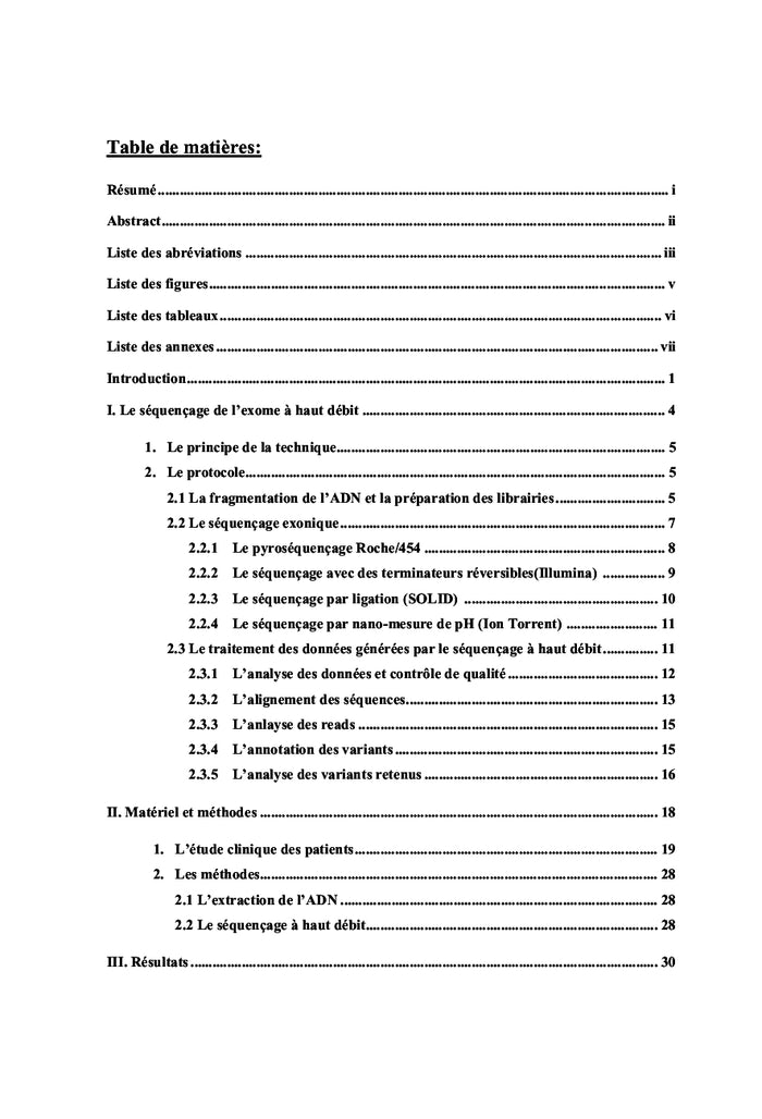 Identification de genes responsables de maladies genetiques par NGS