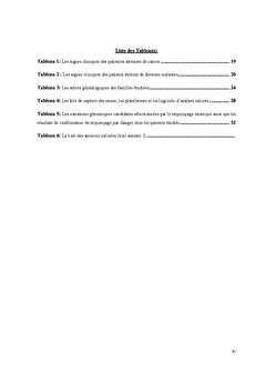 Identification de genes responsables de maladies genetiques par NGS
