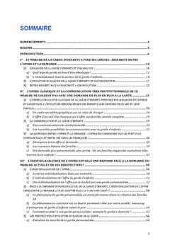 Culture de la mondialisation et garde d'enfants