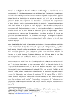 Politiques de distribution des commerces face à l'avènement d'internet