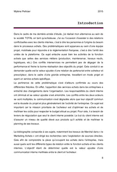 La valeur ajoutée d'un partenariat Acheteur Prescripteur