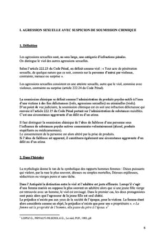 Traumatisme psychique des victimes d'agressions sexuelles