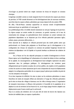 Le transport à la demande (TAD) dans les espaces de faible densité