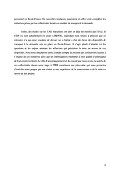 Le transport à la demande (TAD) dans les espaces de faible densité