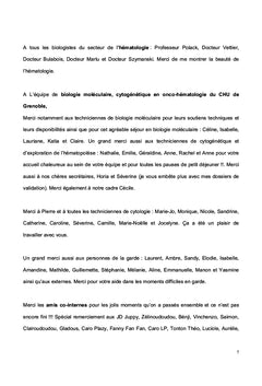 Détermination de la fraction mutée de NPM1 par dPCR dans les LAM