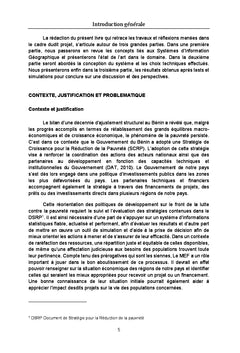 Un SIG pour soutenir une politique de développement équilibré au Bénin