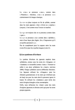 Introduction A la langue japonaise