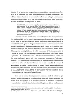 Le Postmodernisme aujourd'hui
