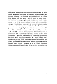 Demarche d'investigation en sciences & eleves en difficultes scolaires