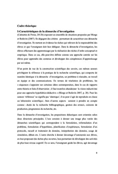 Demarche d'investigation en sciences & eleves en difficultes scolaires