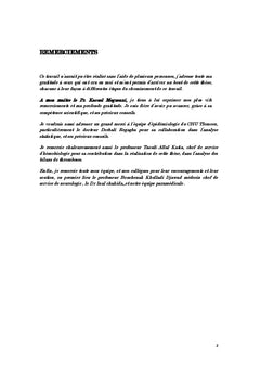 Les Accidents Ischemiques Cerebraux du sujet jeune
