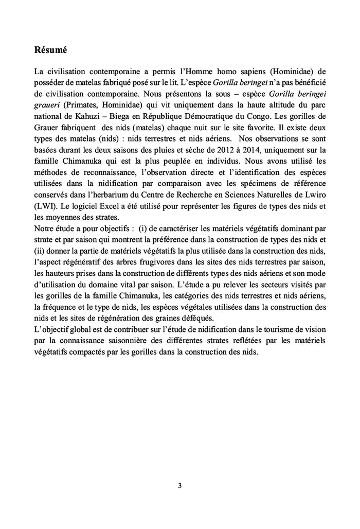 Les Gorilles de Grauer