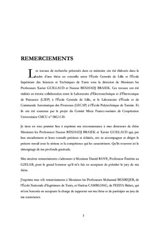 Commandes optimales avancées des éoliennes