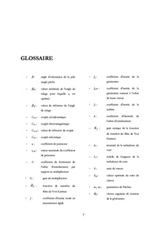 Commandes optimales avancées des éoliennes