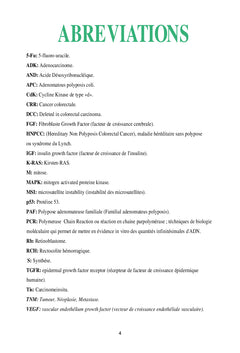 Abrégé sur le cancer du côlon